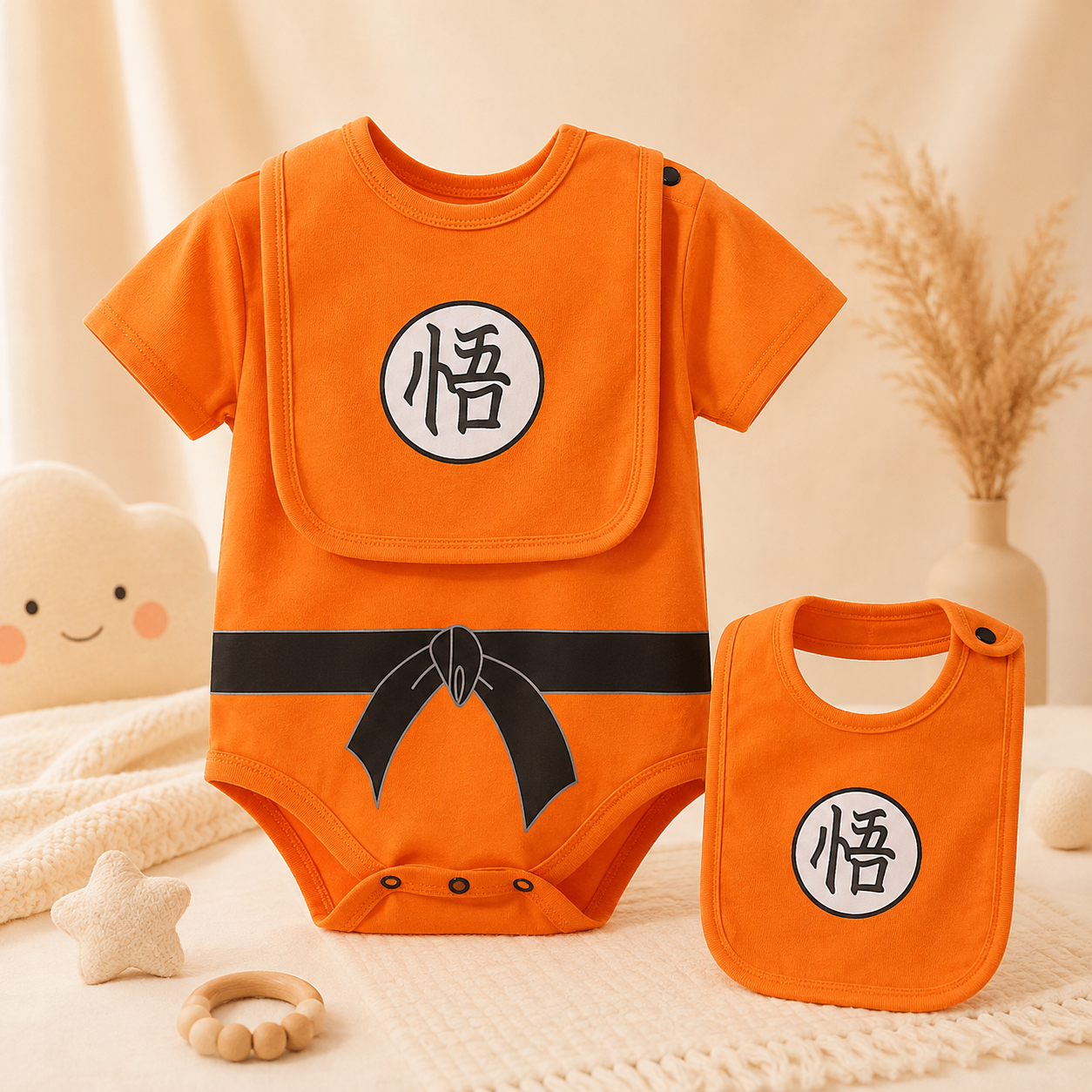 DBZ Baby Costume Romper