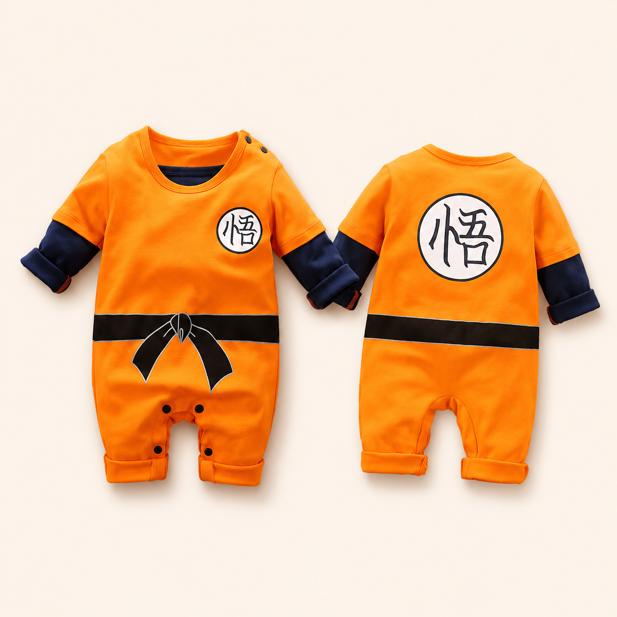 DBZ Baby Costume Romper