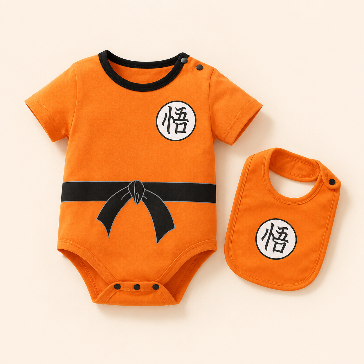 DBZ Baby Costume Romper